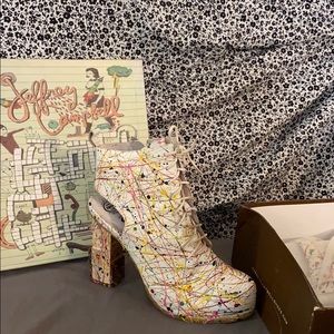 Colorful Crossword Boots